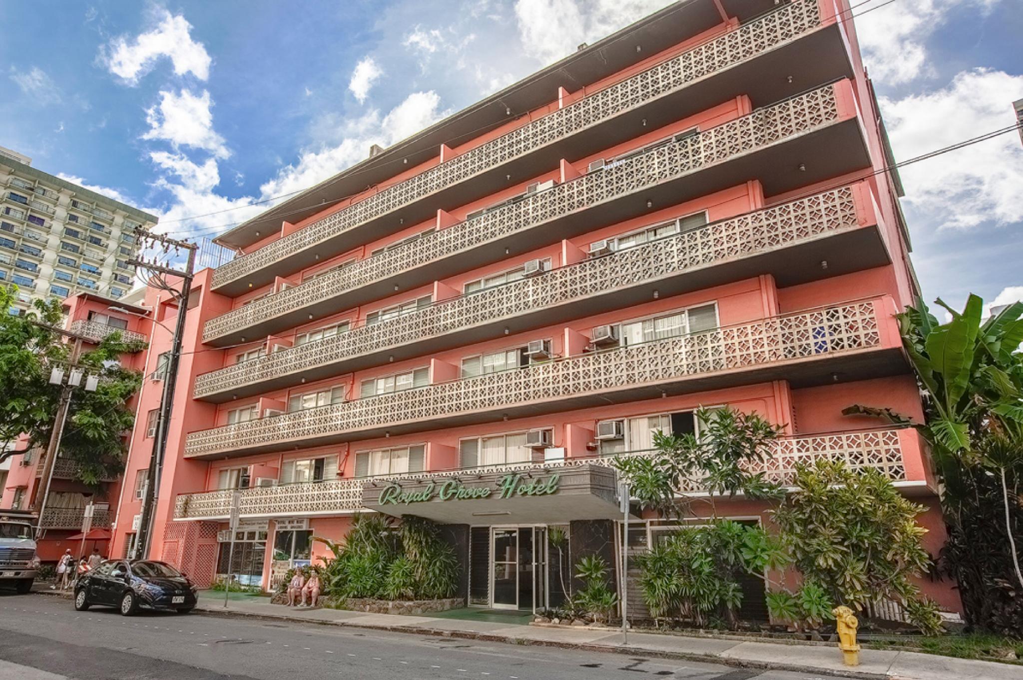 Royal Grove Waikiki Otel Honolulu Dış mekan fotoğraf